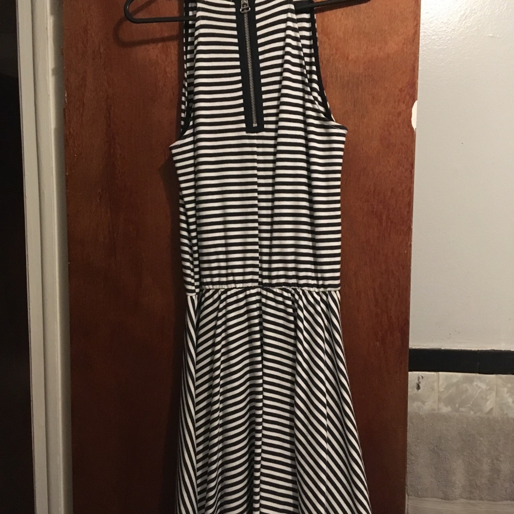 Striped flowy dress